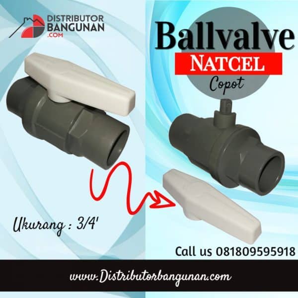 Ballvalve 3/4 "NATCEL" Copot