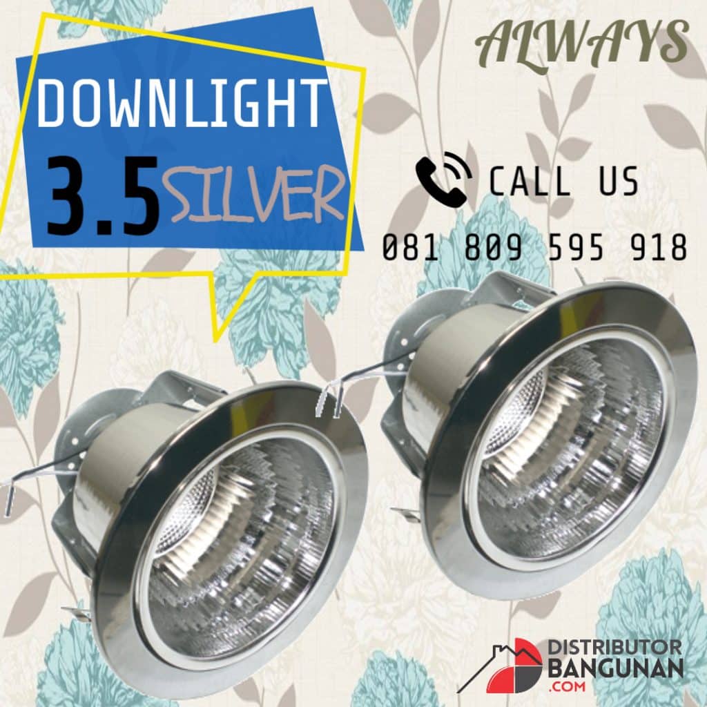 DOWNLIGHT 3.5 SILVER ALWAYS 1