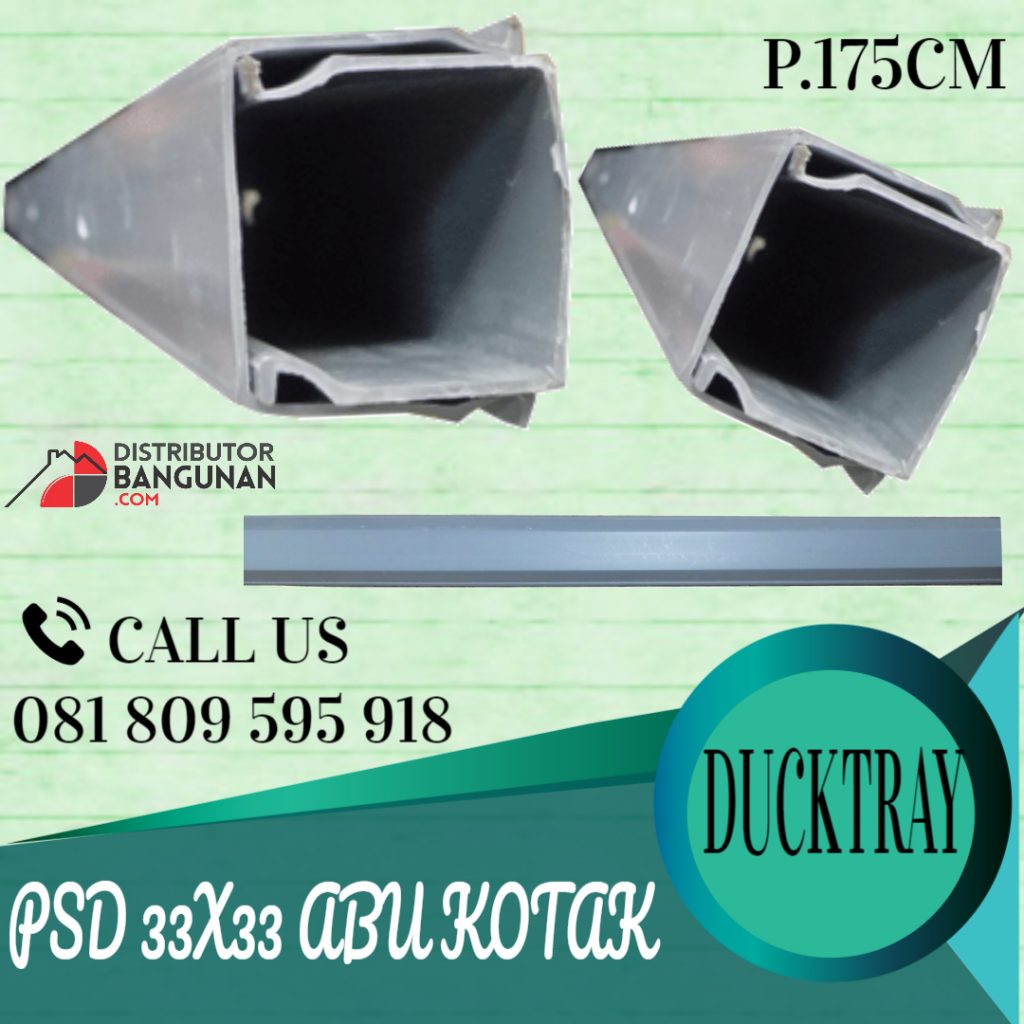 DUCKTRAY PSD 33X33 ABU KOTAK