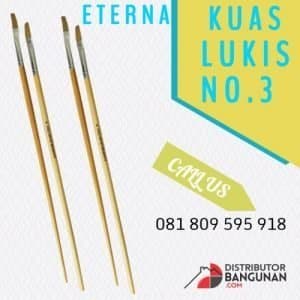 KUAS LUKIS NO 3 ETERNA