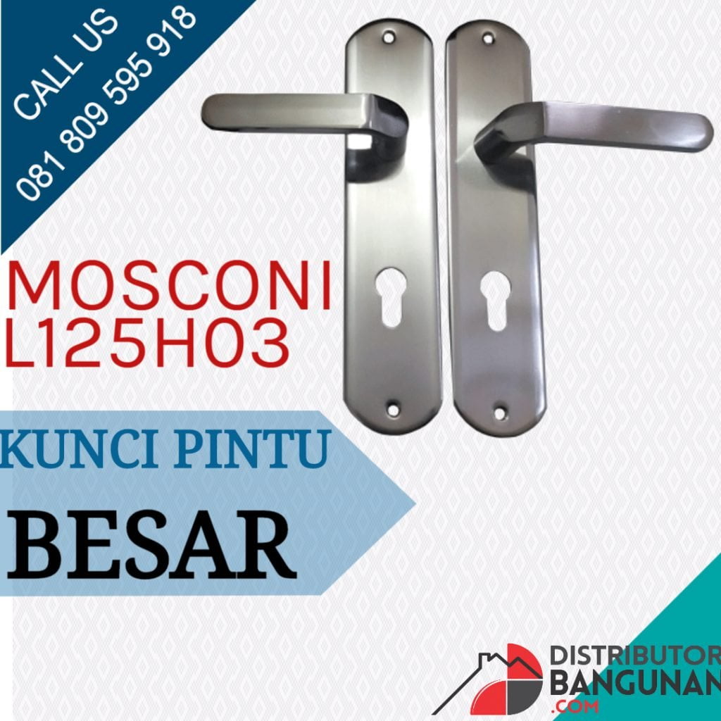 KUNCI PINTU BESAR MOSCONI L125HO3