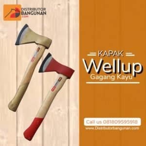 Kapak Gagang Kayu Wellup