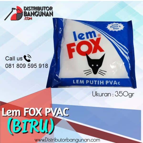 Lem FOX 350gr (Biru) PVAC