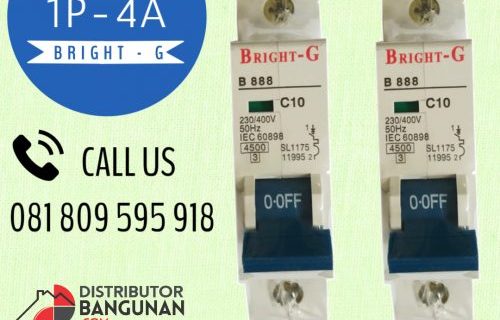 Mcb 1P-4A “BRIGHT-G”