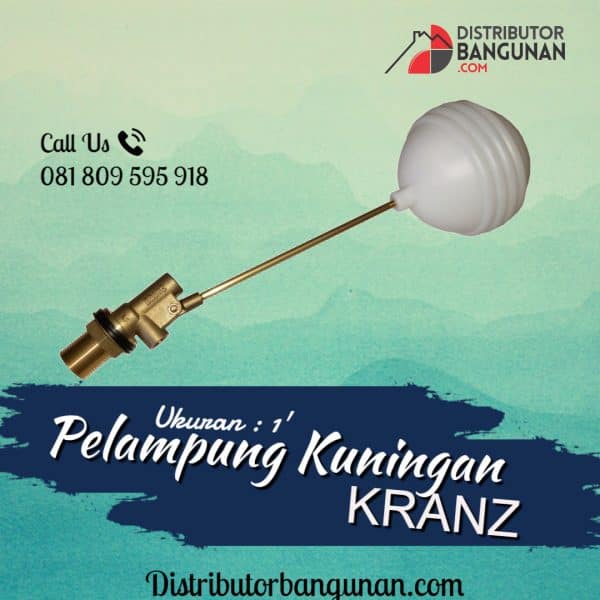 Pelampung Kuningan 1' "KRANZ"