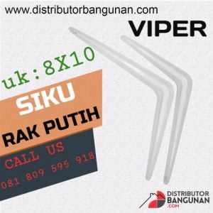 SIKU RAK PUTIH 8X10 VIPER