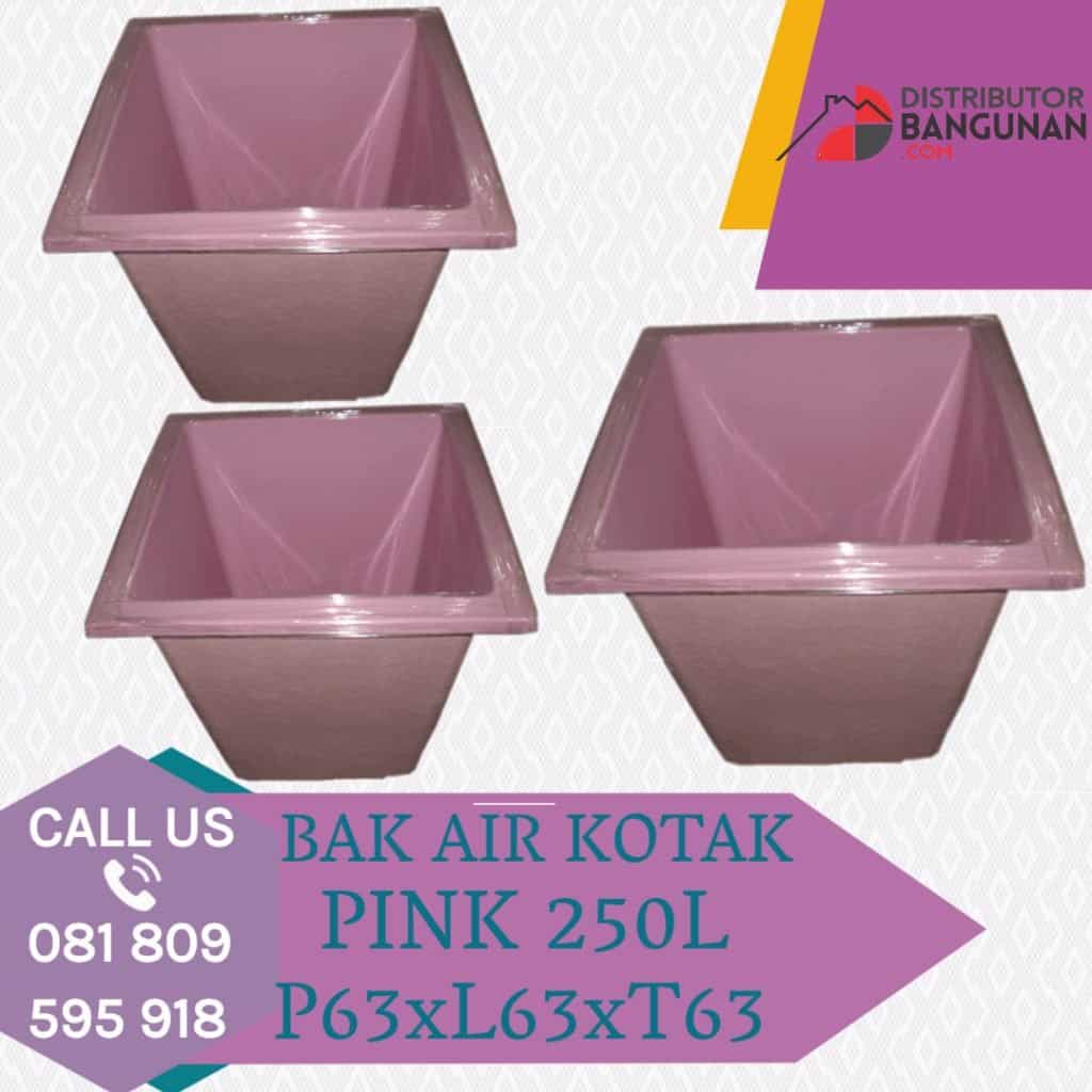 BAK AIR KOTAK PINK 250L P63xL53xT63