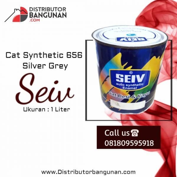 Cat Synthetic "SEIV" 656 Silver Grey 1 ltr