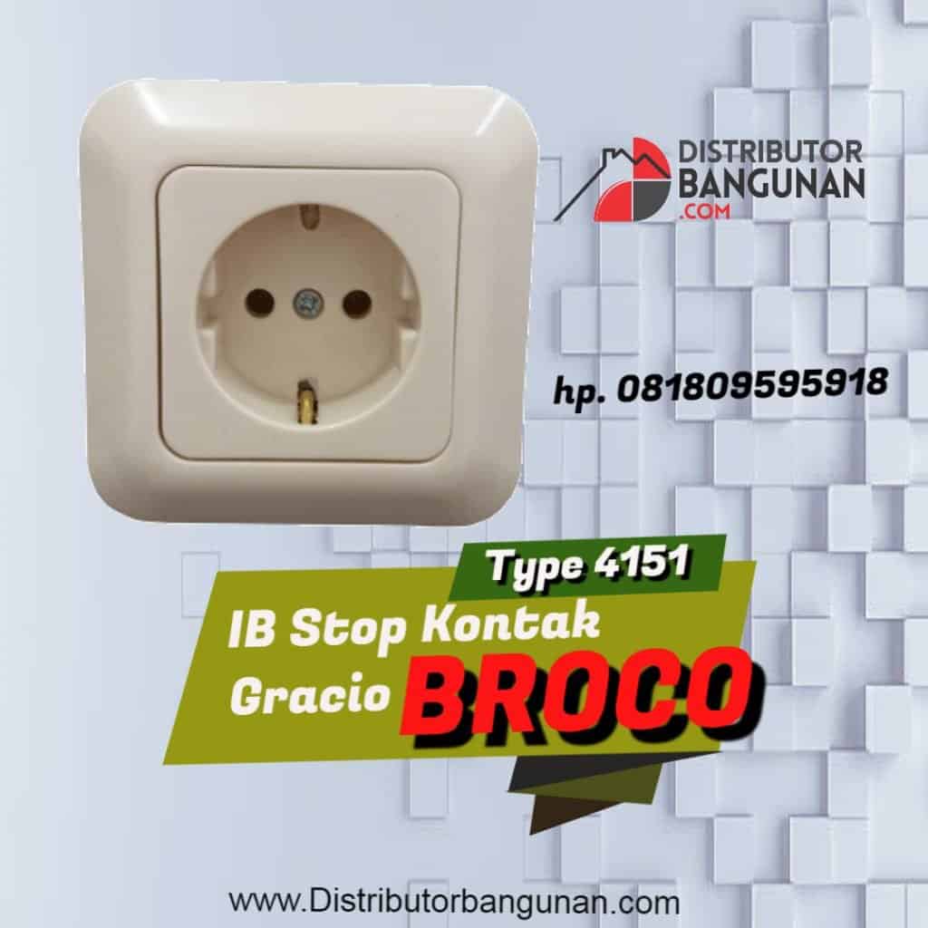 IB Stop Kontak Gracio BROCO 4151