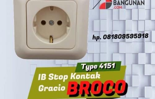 IB Stop Kontak Gracio “BROCO” 4151
