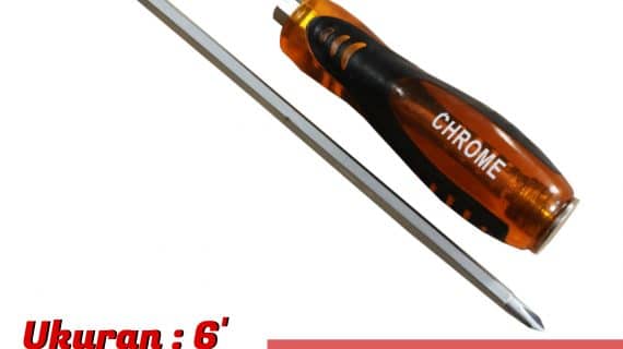 Obeng Ketok 6′ CHROME (148)