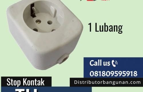 Stop Kontak 1 lubang “THORCO” (166)