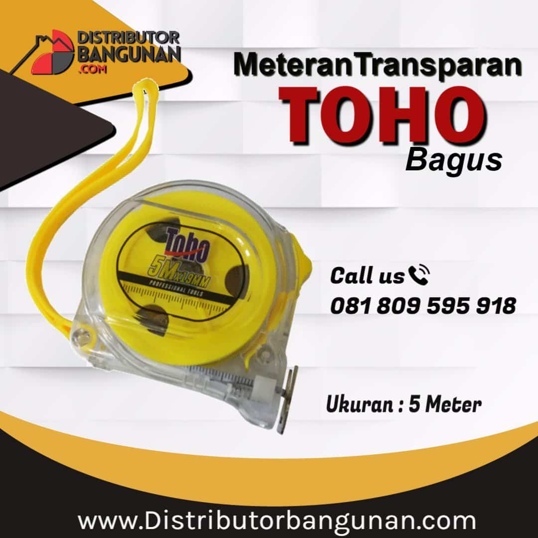 Landing Page Meteran Toho 7 Meteran 5M Transp TOHO Bagus