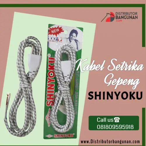 Kabel Setrika Gepeng "SINYOKU"