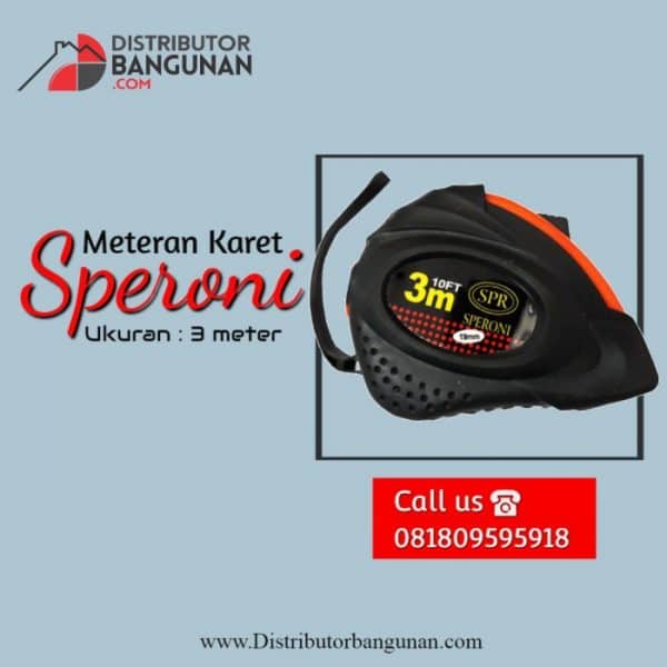 Meteran 3M Karet "SPERONI" 16mm (148)