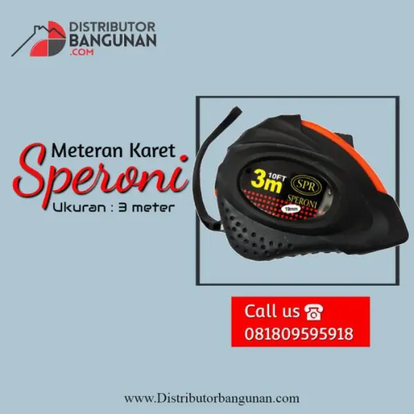 Meteran 3M Karet "SPERONI" 16mm (148)