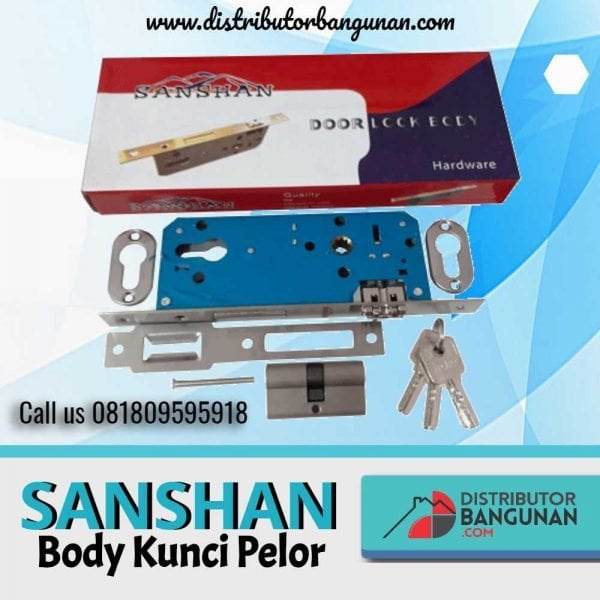 Body Kunci Pelor "SANSHAN" 7016-8545 NB