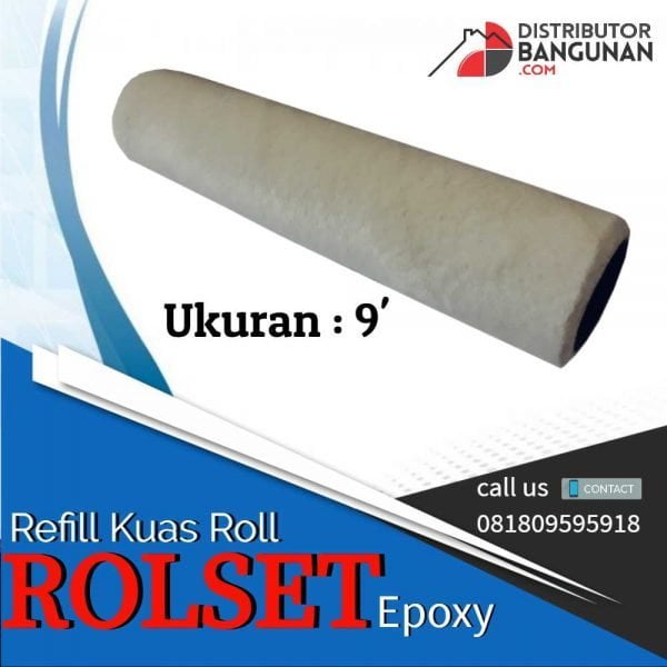 Refill Kuas Roll "ROLSET" Epoxy 9'