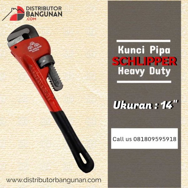 Kunci Pipa 14' "SCHLIPPER" Heavy Duty (147)