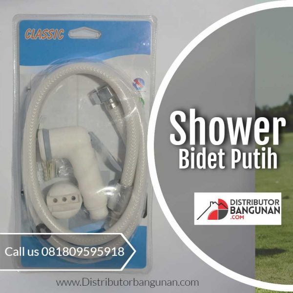 Shower Bidet Putih "CLASSIC" (53)