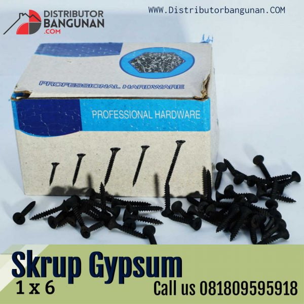 Skrup Gypsum 1x6 "TM/ERDOS/THOR"