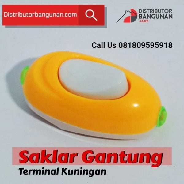Saklar Gantung Terminal Kuningan "YUANNIU" (170)