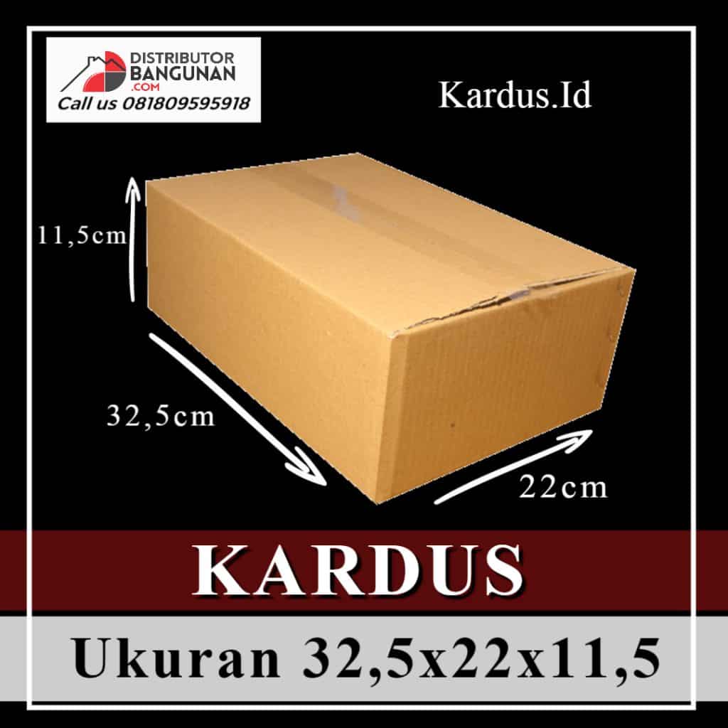 Kardus ukuran 32koma5x22x11koma5