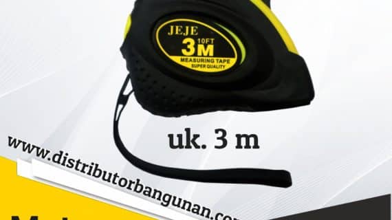 Meteran 3 m Karet Bagus JEJE (148)