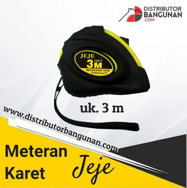 Meteran 3 m Karet Bagus JEJE (148)