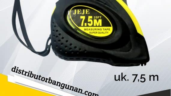 Meteran 7,5 m Karet Bagus JEJE (148)