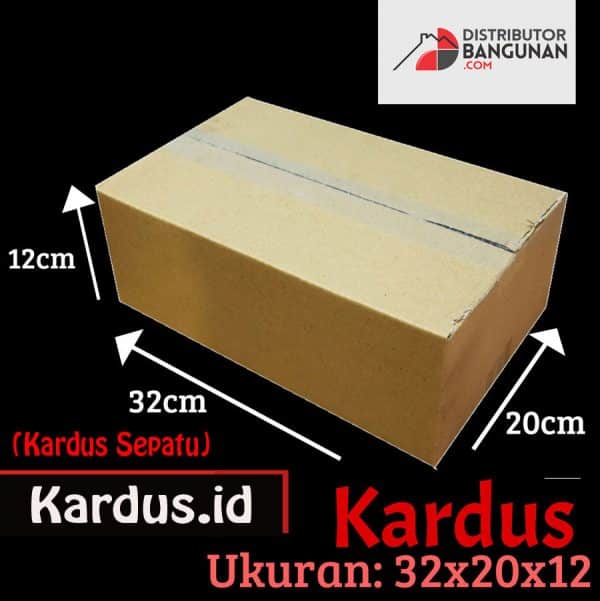 Kardus Polos Ukuran 32 x 20 x 12