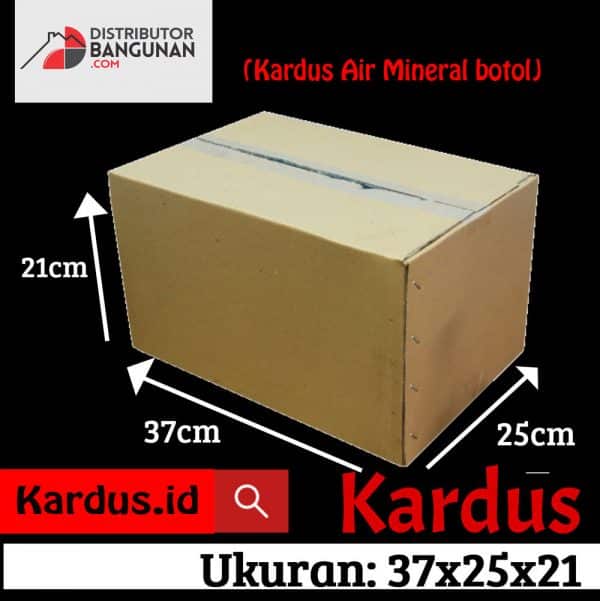 Kardus Polos Ukuran 37 x 25 x 21