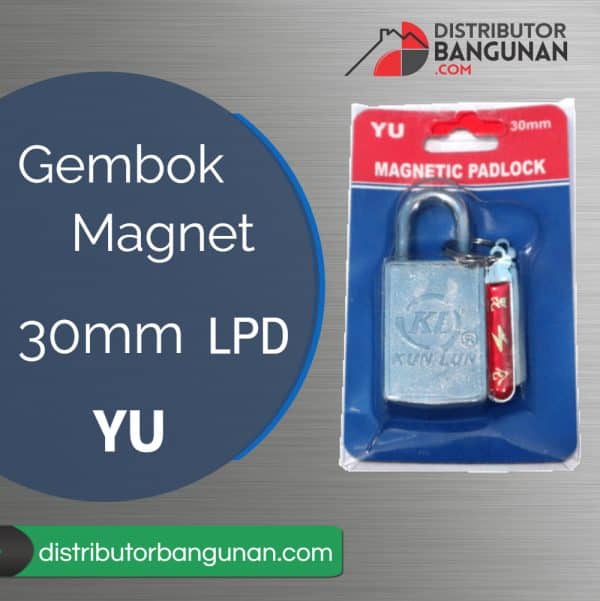 Gembok 30 Magnet Lpd YU
