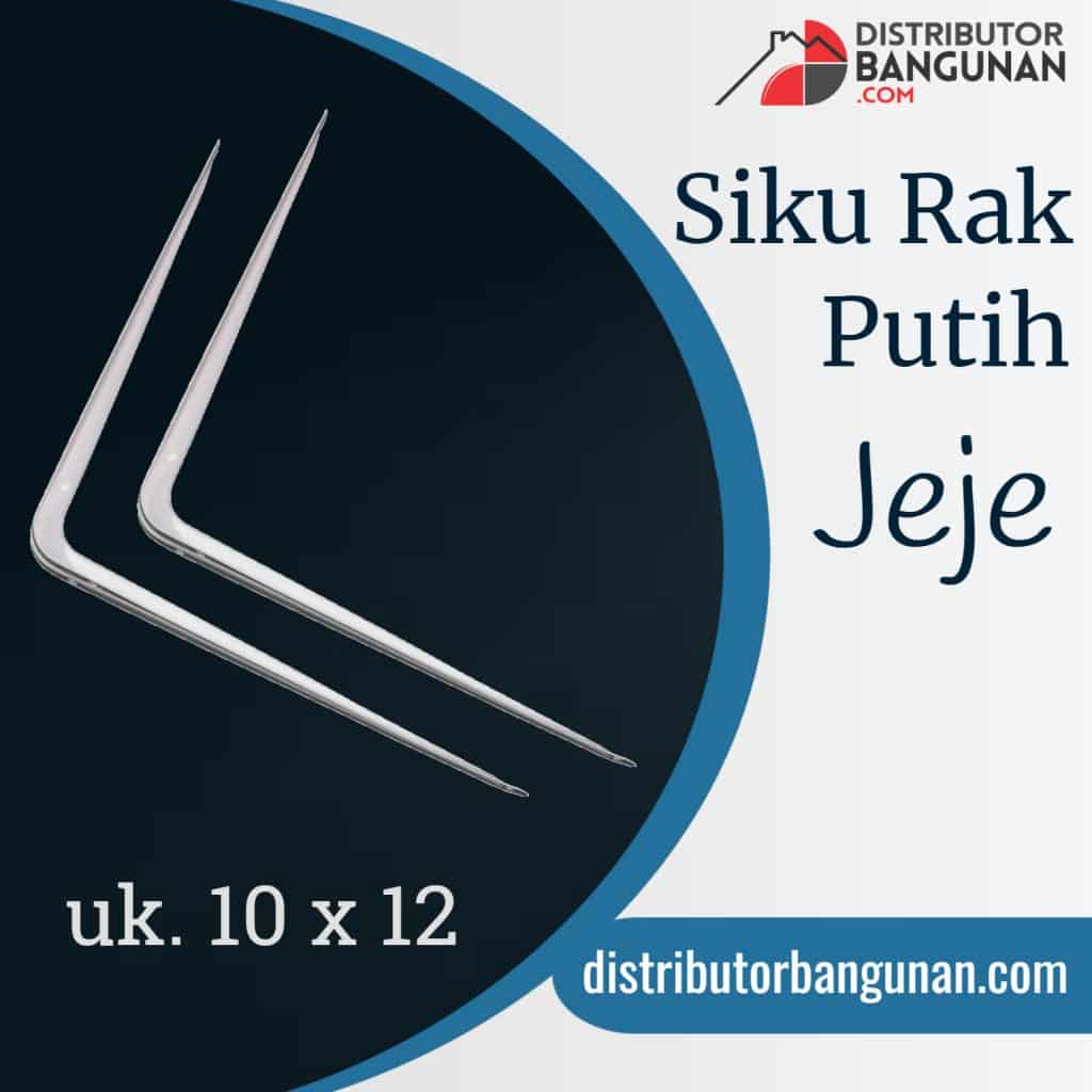 Siku Rak 10x12 Putih JEJE