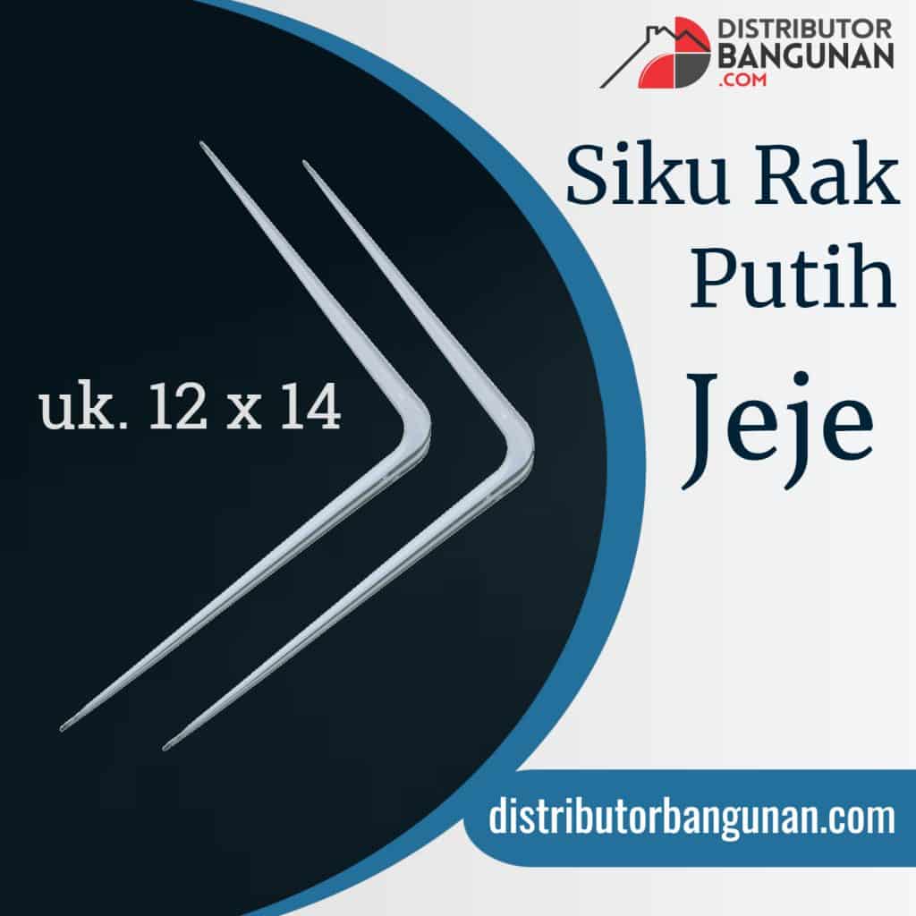 Siku Rak 12x14 Putih JEJE