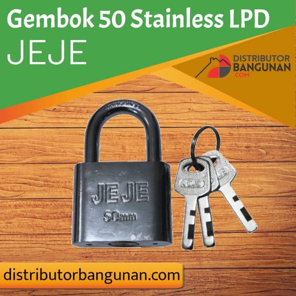 Gembok 50 Stainles Lpd JEJE