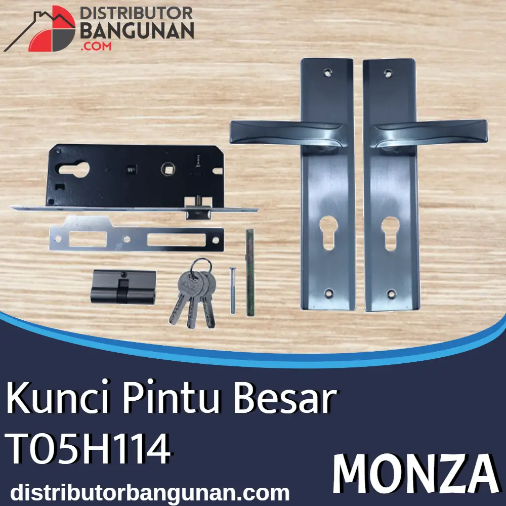 Kunci Pintu Besar T05H114 MONZA