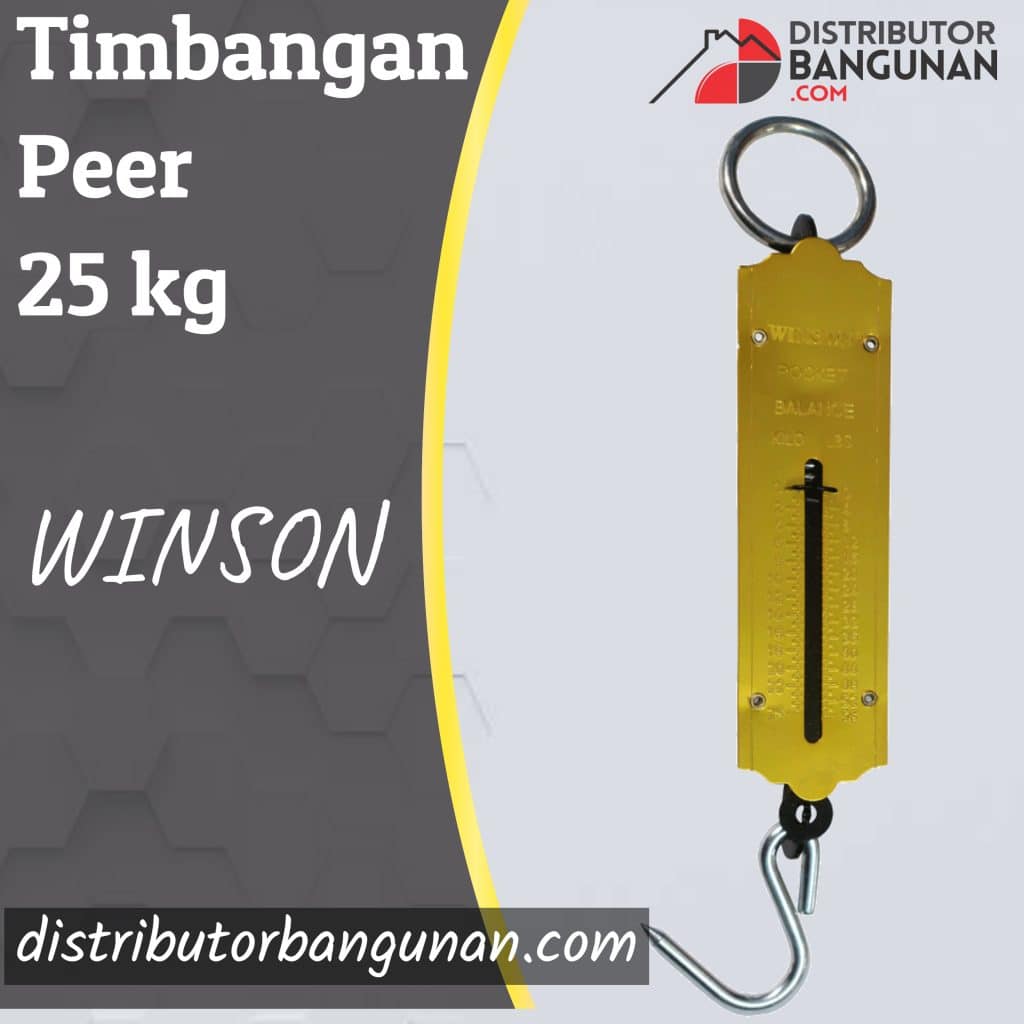 Timbangan Peer 25 kg WINSON (141) 1 Timbangan Peer 25 kg WINSON