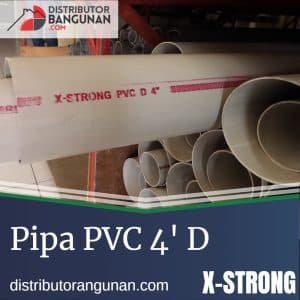 Pipa Pvc 4' D X-STRONG