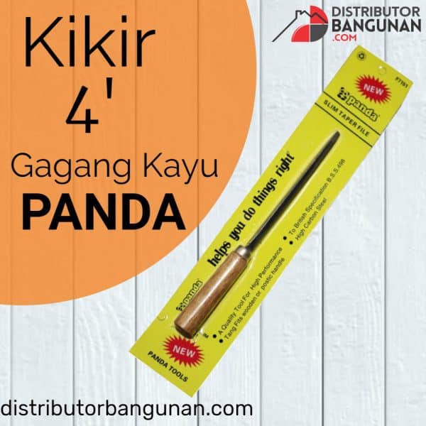 Kikir 4' Gagang Kayu PANDA (146)