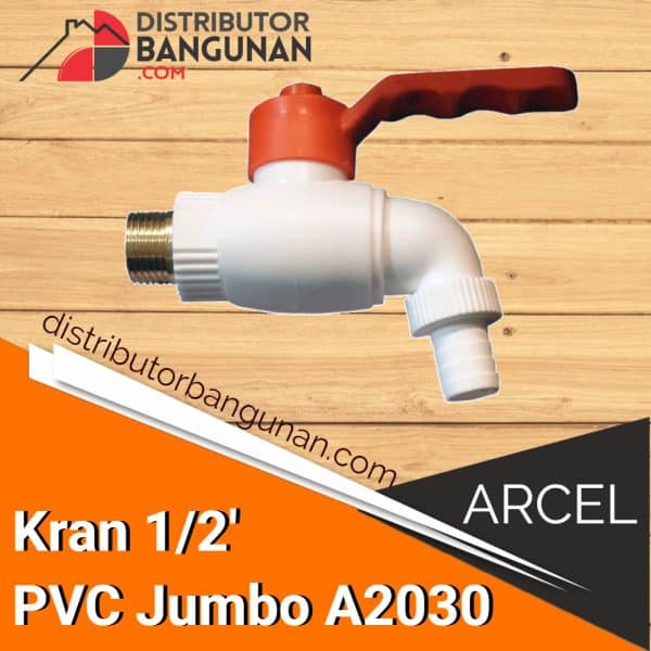 Kran 1/2' Pvc Jumbo A2030 ARCEL (50)