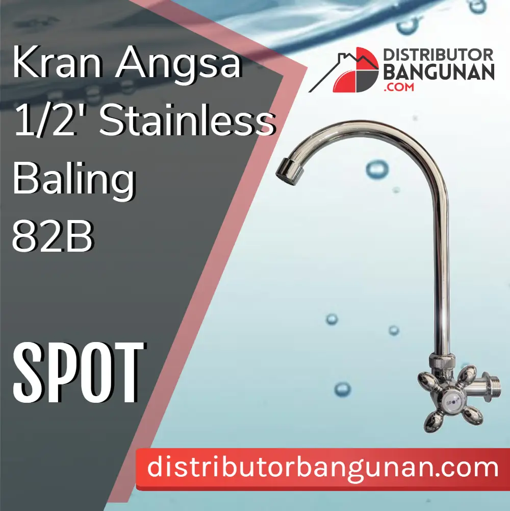 Kran Angsa 1/2 Stainles Baling 82 B SPOT 1 Kran Angsa 1/2 Stainles Baling 82 B SPOT