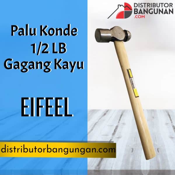 Palu Konde 1/2 Lb Gagang Kayu EIFFEL (144)