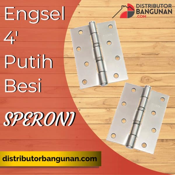 Engsel 4' Putih Besi SPERONI (125)