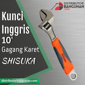 Kunci Inggris 10 Gg Karet SHISUKA