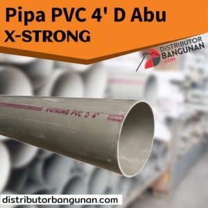 Pipa Pvc 4' D Abu X-STRONG