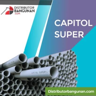 Distributor Pipa Pvc Dan Paralon Bandung | Pipa Pvc Baru Datang, KOKOH & TEBAL! 1 capitol