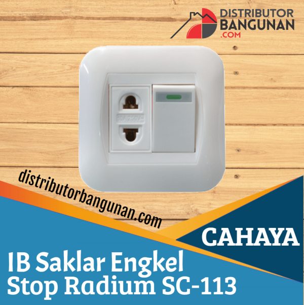 IB Saklar Engkel Stop Radium SC-113 CAHAYA (168)