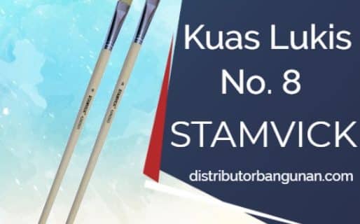 Kuas Lukis No 8 STAMVICK