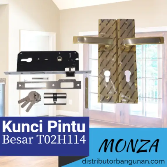 Kunci Pintu Besar T02H114 MONZA
